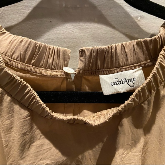 Ott d’âme Designer cotton dress size 10/med. Pockets! Gorgeous details! - Picture 5 of 5